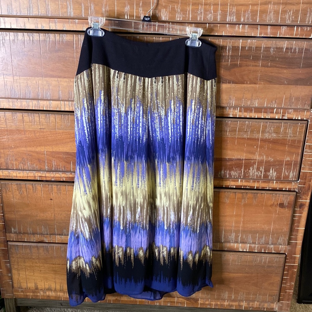 Under than the multicolor skirt size 14